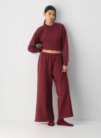 Cozy Sweatfleece Mega Lo-rise Palazzo Pant