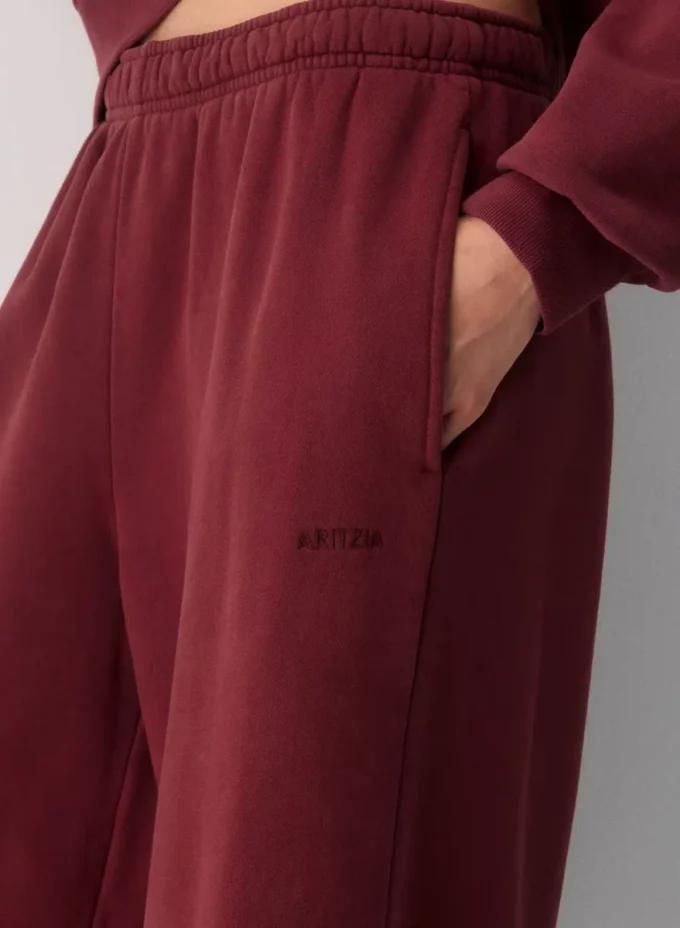 Cozy Sweatfleece Mega Lo-rise Palazzo Pant