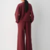 Cozy Sweatfleece Mega Lo-rise Palazzo Pant