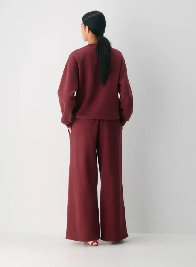 Cozy Sweatfleece Mega Lo-rise Palazzo Pant