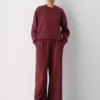 Cozy Sweatfleece Mega Lo-rise Palazzo Pant