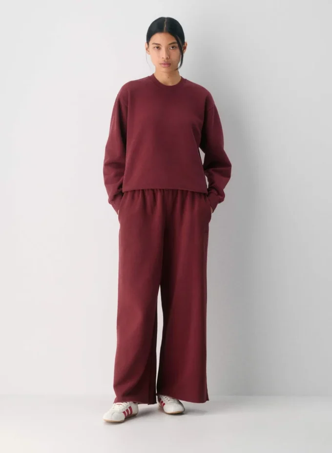 Cozy Sweatfleece Mega Lo-rise Palazzo Pant
