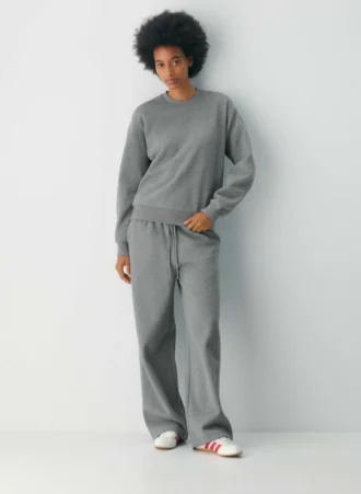 Cozy Sweatfleece Perfect Crew Sweatshirt