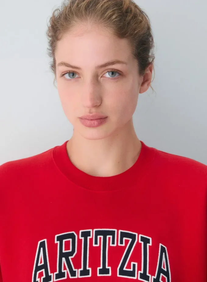 Cozy Sweatfleece Perfect Crew Sweatshirt