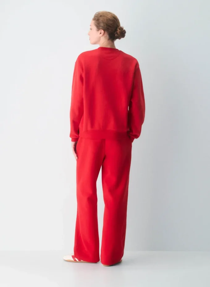 Cozy Sweatfleece Perfect Crew Sweatshirt