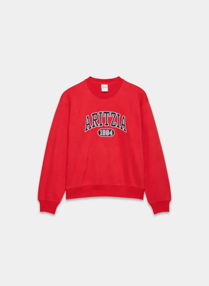 Cozy Sweatfleece Perfect Crew Sweatshirt