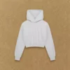 Cozy Sweatfleece Perfect Crop Hoodie