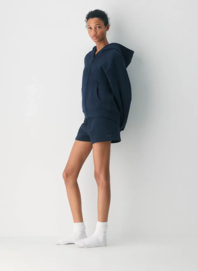 Cozy Sweatfleece Perfect Zip Hoodie