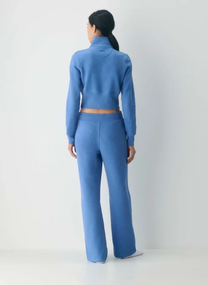 Cozy Sweatfleece Snug Hi-rib 1/2 Zip Mockneck