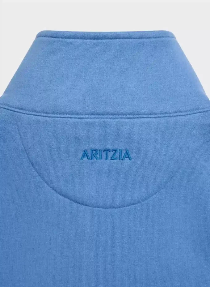 Cozy Sweatfleece Snug Hi-rib 1/2 Zip Mockneck