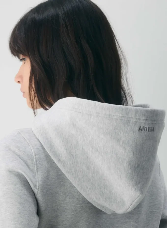 Cozy Sweatfleece Snug Hi-rib Zip Hoodie