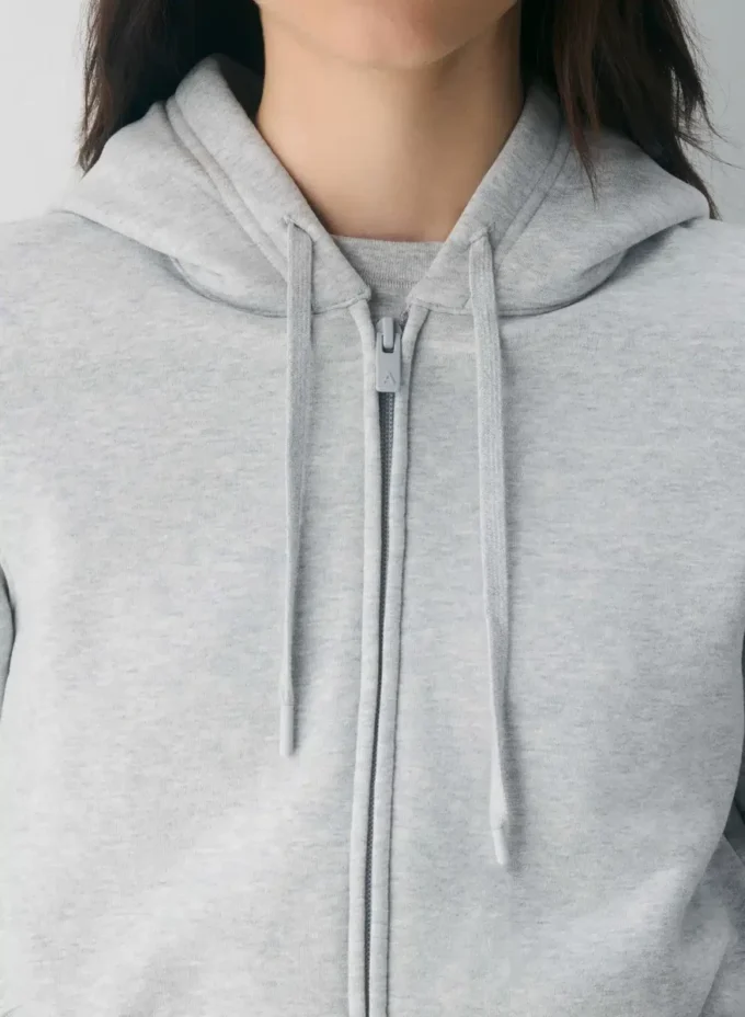 Cozy Sweatfleece Snug Hi-rib Zip Hoodie