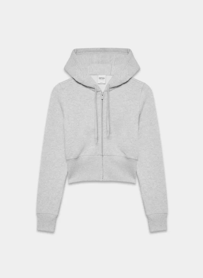 Cozy Sweatfleece Snug Hi-rib Zip Hoodie