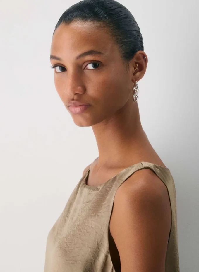 Cunning Satin Top Cunning Satin Top