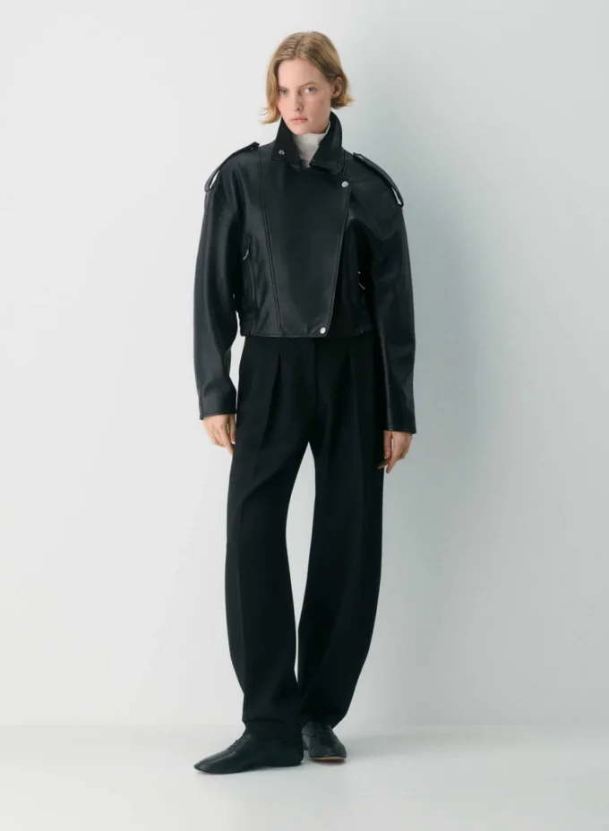 Dakota Leather Biker Jacket