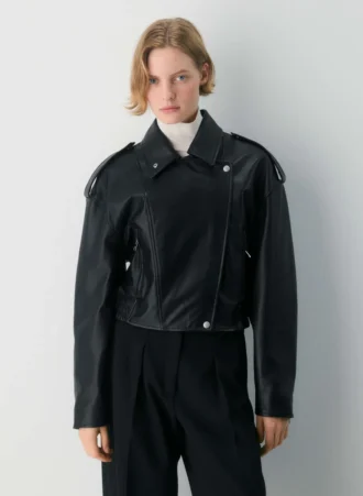 Dakota Leather Biker Jacket