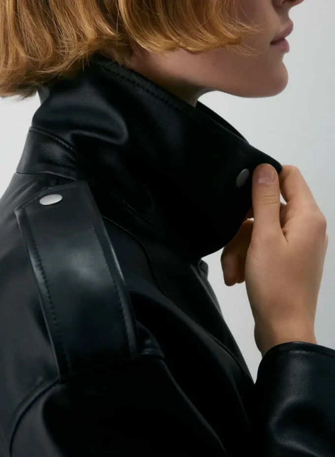 Dakota Leather Biker Jacket