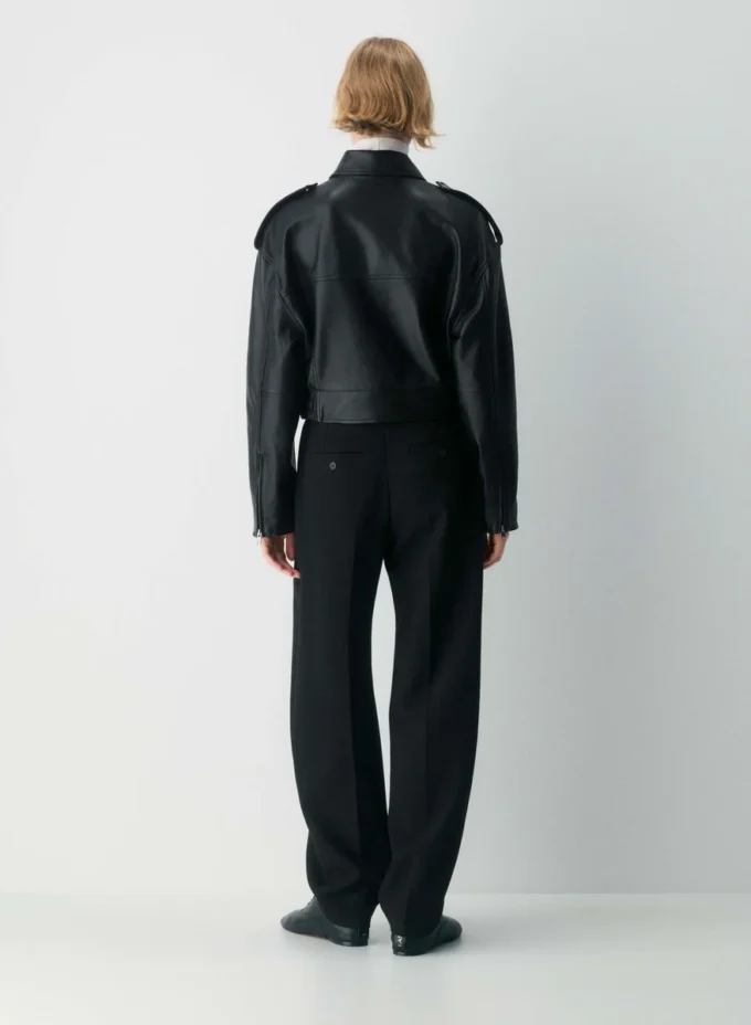 Dakota Leather Biker Jacket