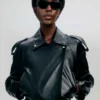 Dakota Leather Biker Jacket