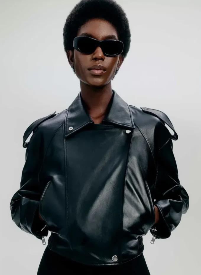 Dakota Leather Biker Jacket