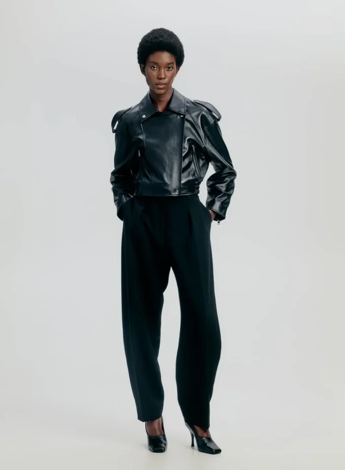 Dakota Leather Biker Jacket