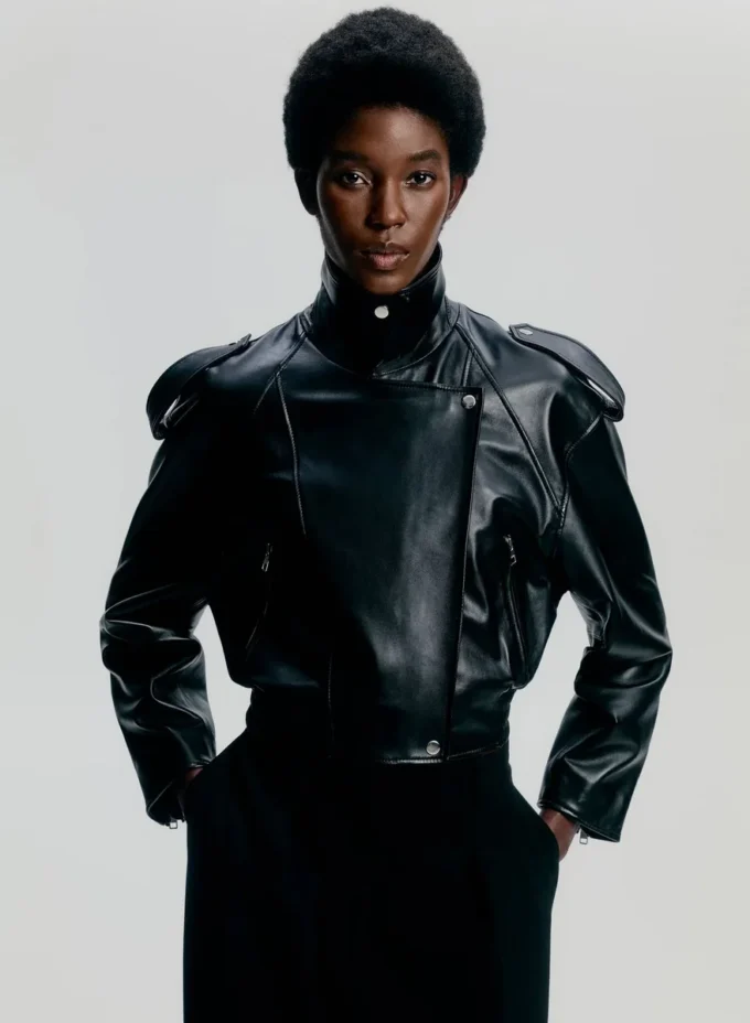 Dakota Leather Biker Jacket