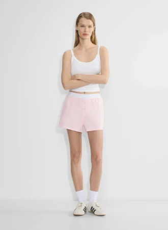 Dally Poplin Banded Boxer Short