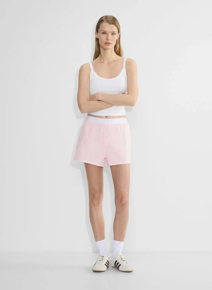 Dally Poplin Banded Boxer Short Dally Poplin Banded Boxer Short