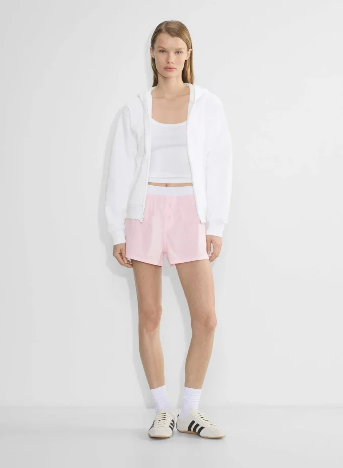 Dally Poplin Banded Boxer Short Dally Poplin Banded Boxer Short