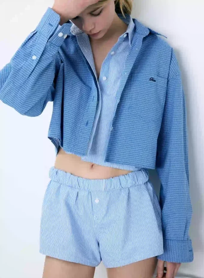 Dally Poplin Boxer Short