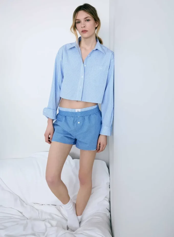 Dally Poplin Boxer Short