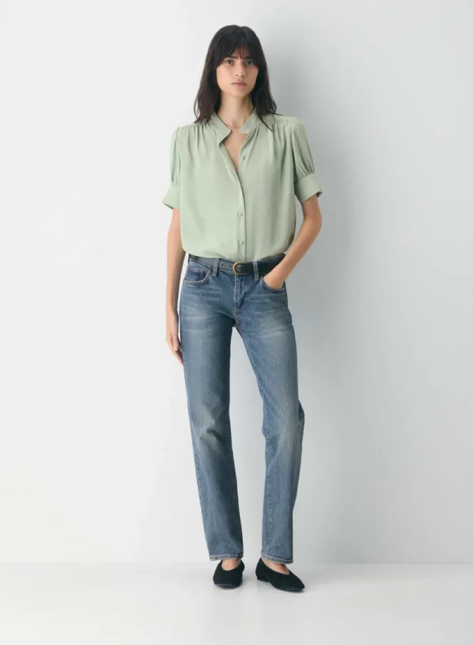 Delphine Shortsleeve Blouse