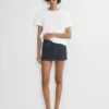 Denim Forum Alba Micro Denim Skirt Denim Forum Alba Micro Denim Skirt