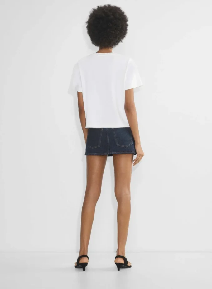 Denim Forum Alba Micro Denim Skirt Denim Forum Alba Micro Denim Skirt