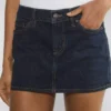 Denim Forum Alba Micro Denim Skirt Denim Forum Alba Micro Denim Skirt