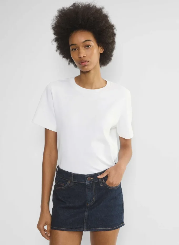 Denim Forum Alba Micro Denim Skirt Denim Forum Alba Micro Denim Skirt