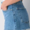 Denim Forum Jodie Curve-fit Hi-rise Mini Denim Short Denim Forum Jodie Curve-fit Hi-rise Mini Denim Short