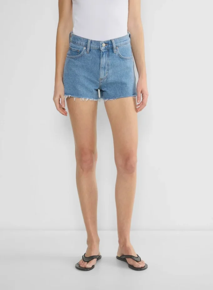 Denim Forum Jodie Hi-rise Mini Denim Short