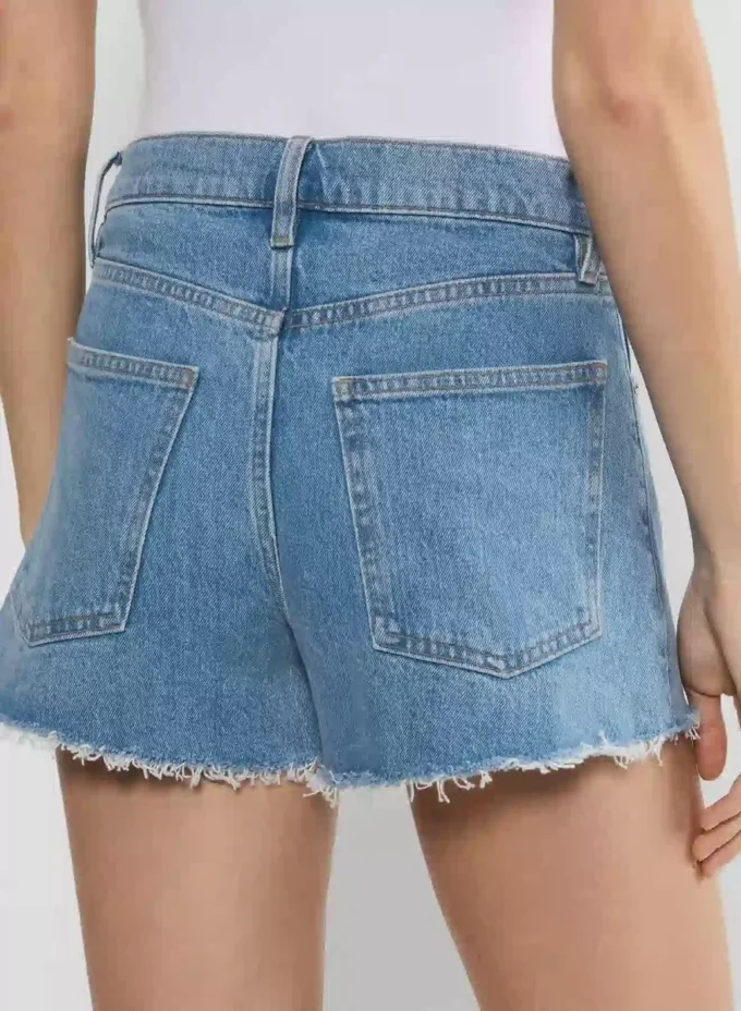 Denim Forum Jodie Hi-rise Mini Denim Short