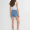 Denim Forum Jodie Hi-rise Mini Denim Short