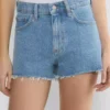 Denim Forum Jodie Hi-rise Mini Denim Short