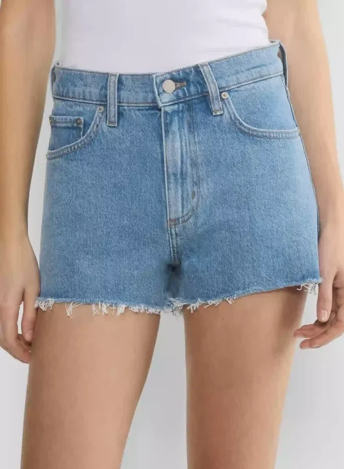 Denim Forum Jodie Hi-rise Mini Denim Short