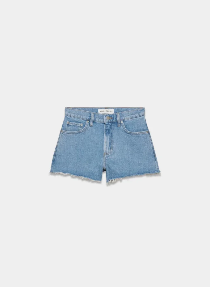 Denim Forum Jodie Hi-rise Mini Denim Short