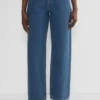 Denim Forum Kai Curve-fit Relaxed Mid-rise Barrel Jean