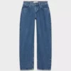 Denim Forum Kai Curve-fit Relaxed Mid-rise Barrel Jean