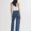 Denim Forum Kai Relaxed Mid-rise Barrel Jean
