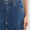 Denim Forum Kai Relaxed Mid-rise Barrel Jean
