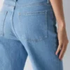 Denim Forum Lana Mid-rise Wide Jean