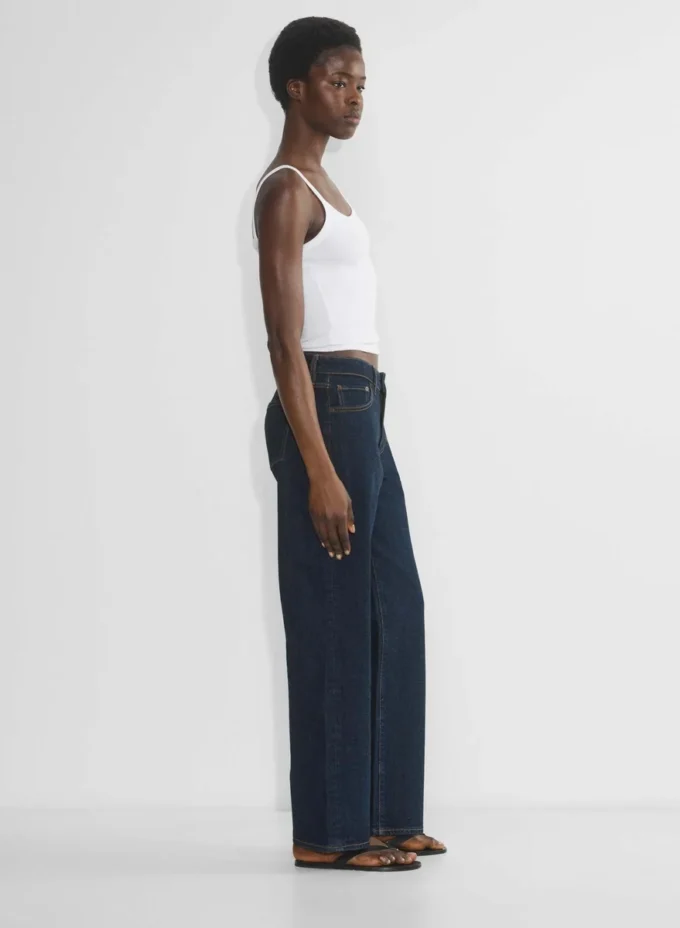 Denim Forum Salma Curve-fit Super Lo-rise Baggy Jean Denim Forum Salma Curve-fit Super Lo-rise Baggy Jean