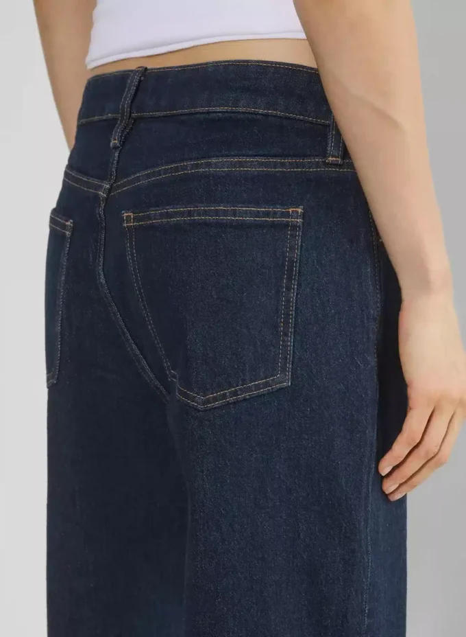 Denim Forum Salma Super Lo-rise Straight Jean